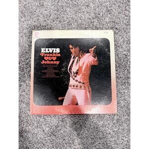 Vintage Frankie and Johnny vinyl album by Elvis Presley, released on RCA Camden